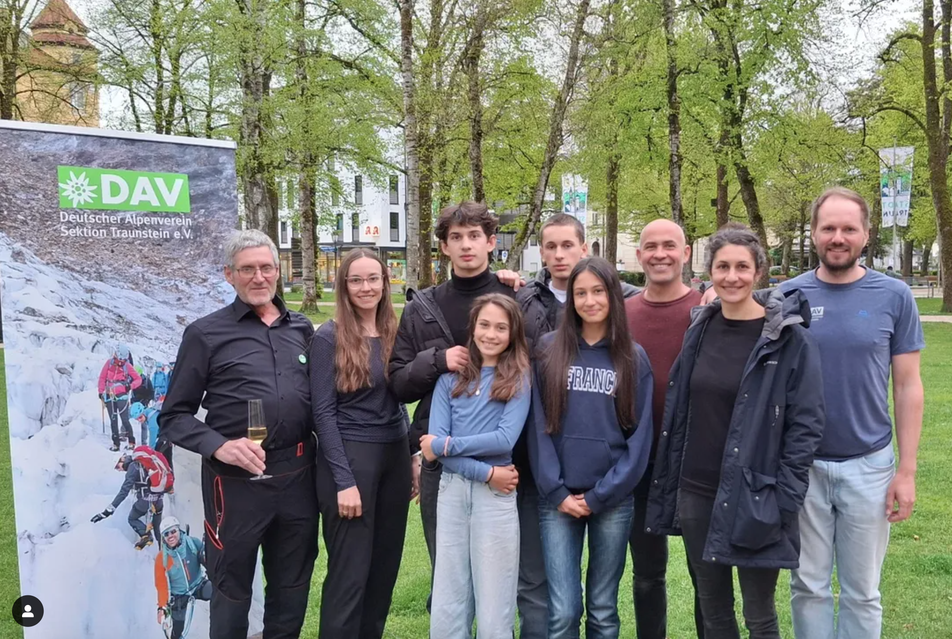 9.000 Mitglied der Sektion Traunstein