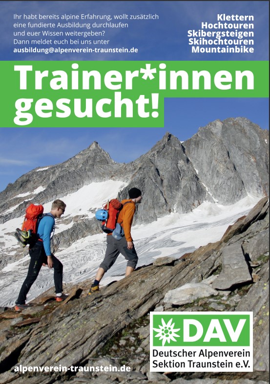 Trainer*innen gesucht