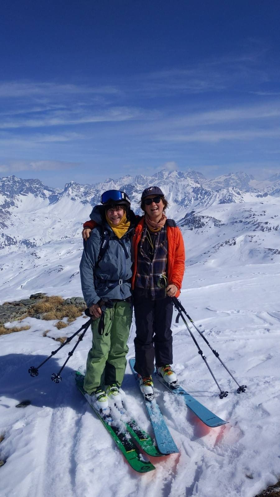 Antonia und Paula in der Schweiz
