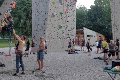 Kletterturm Traunstein