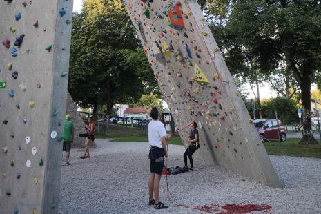 Kletterturm Traunstein