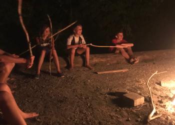 Das Lagerfeuer zum Schluss