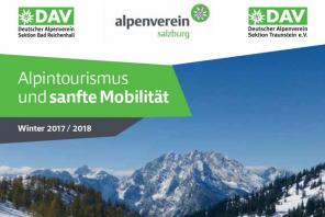 Borschüre Alpintourismus und sanfte Mobilität