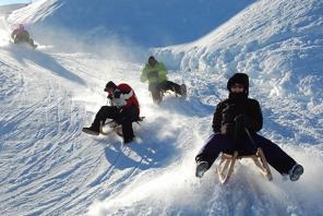 Rodeln am Unternberg